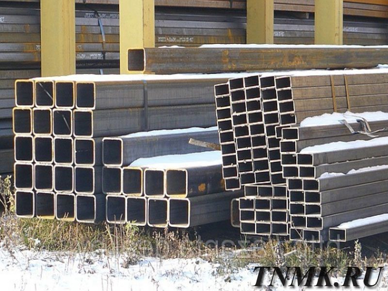 Труба профильная оцинкованная 80×60х4 мм ст. 20